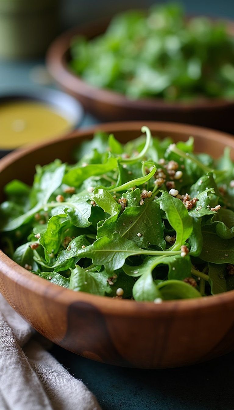 Simple Herb Salad With Mustard Vinaigrette