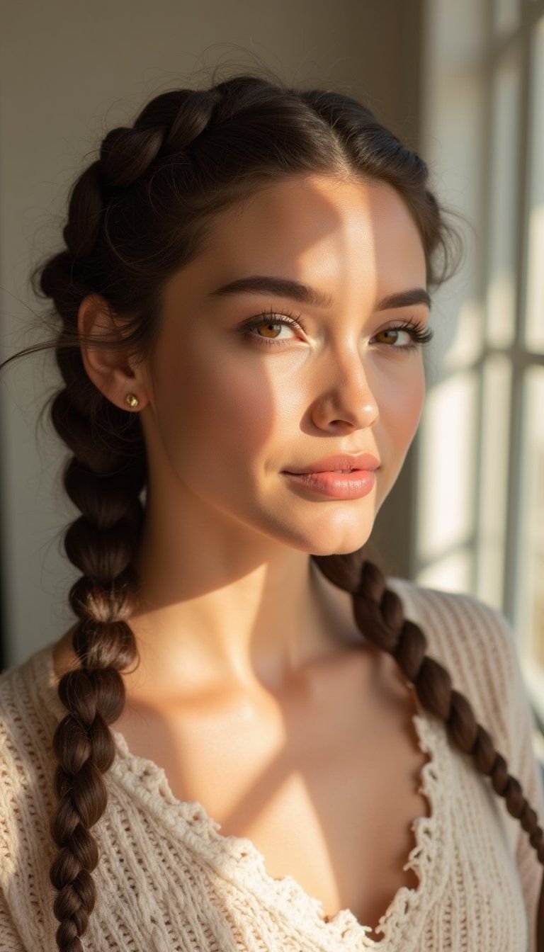 Stitch Braid With Twisted Baby Hair Details