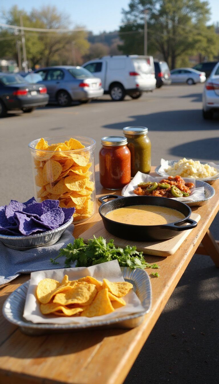 Build-Your-Own Nacho Bar With All Toppings