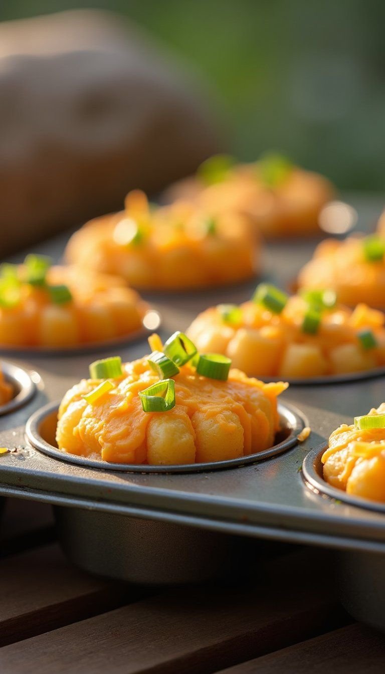 Loaded Tater Tot Casserole Cups For Crowd Pleasers