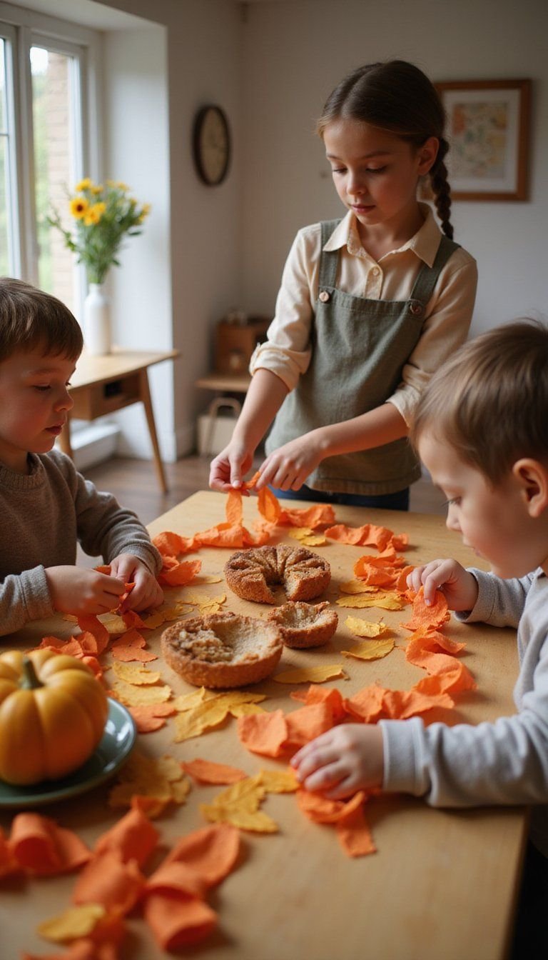 Thankful Chain Garland Decorating for Kids
