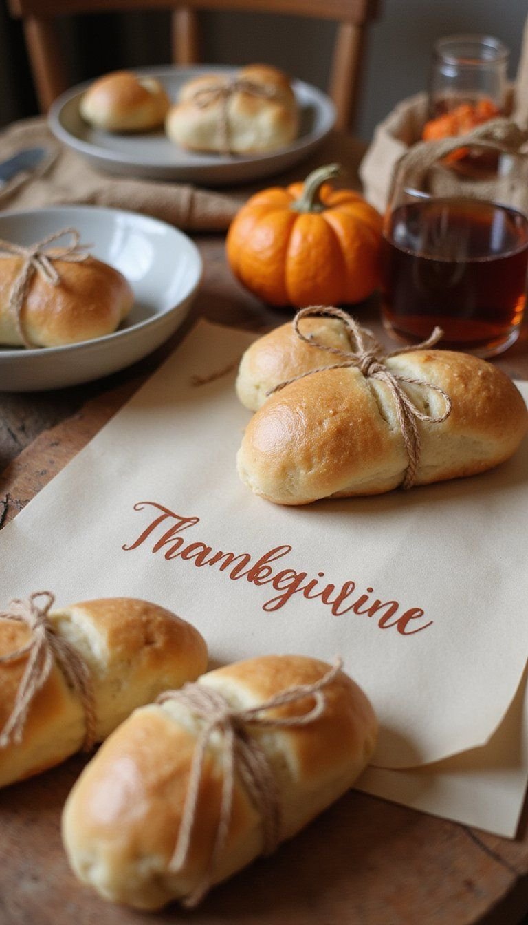 Gratitude Scroll Name Rolls Tied With Baker’s Twine