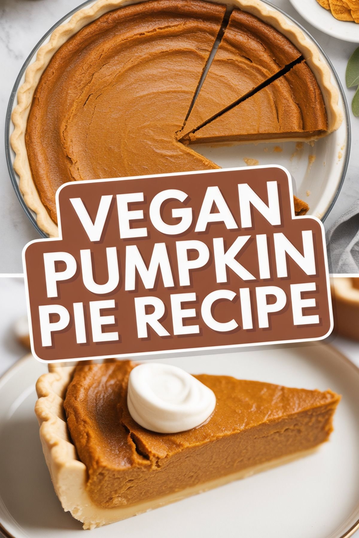 Vegan Pumpkin Pie Recipe recipe idea in stylish layout