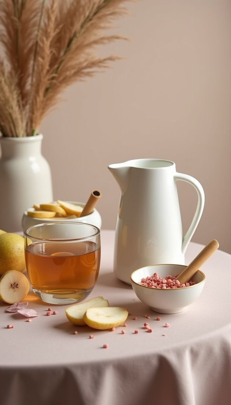 Peppered Pear Tea For Subtle Savory-Sweet Balance
