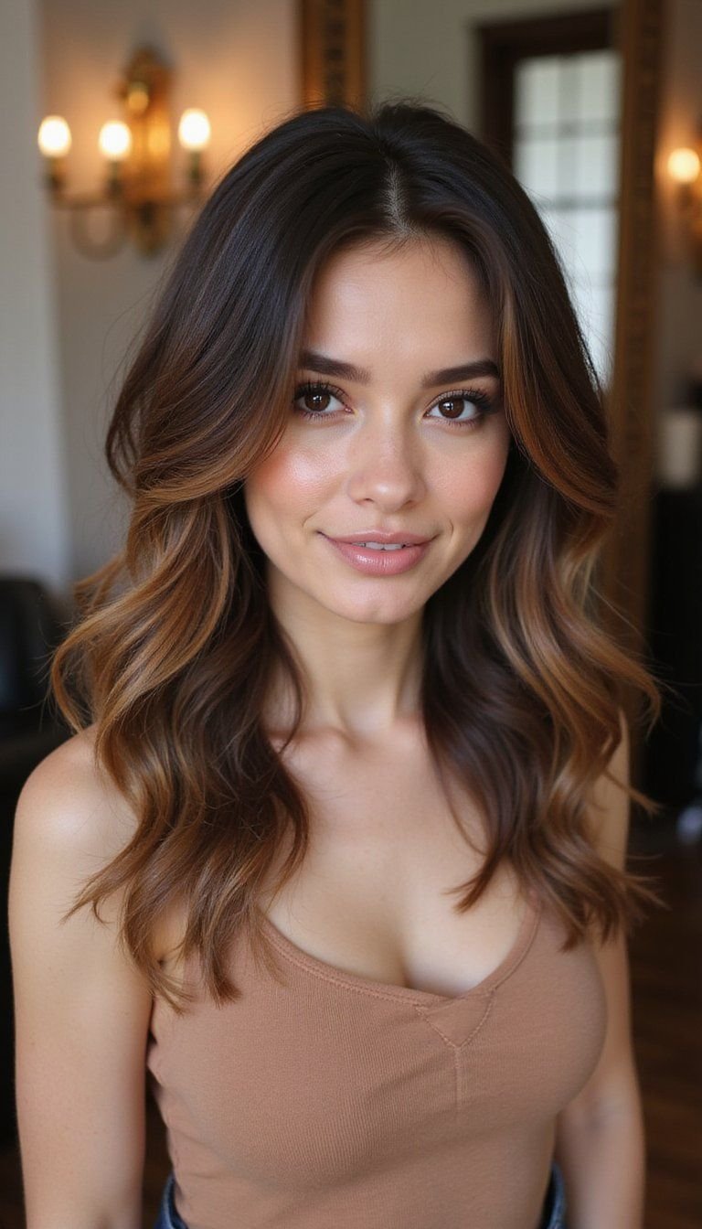 Polished Blowout Highlighting Zigzag Part Line