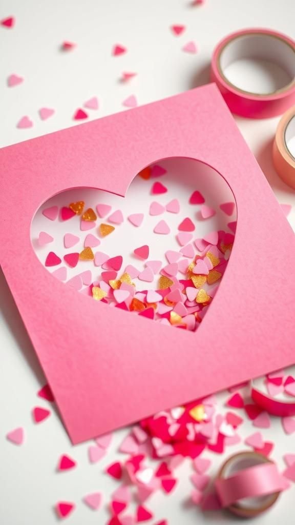 Confetti shaker that rattles with delight