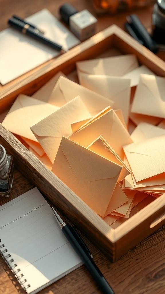 Hand-lettered mini cards for heartfelt notes