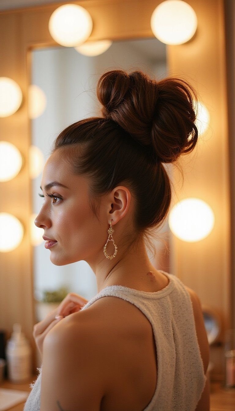 Sock Bun For Fuller Heatless Volume Instantly