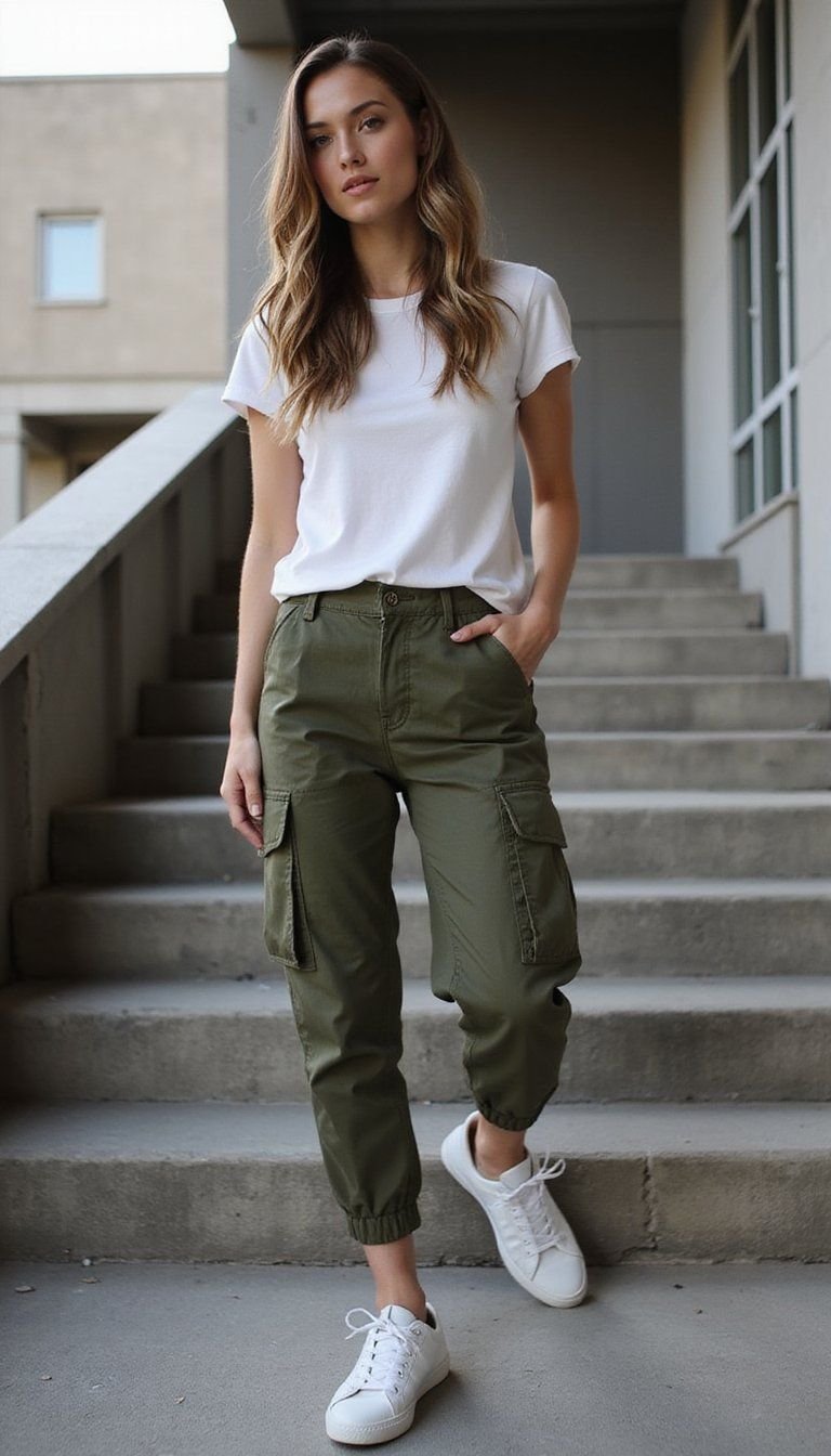 Cargo Pant Hemmed for Ankle